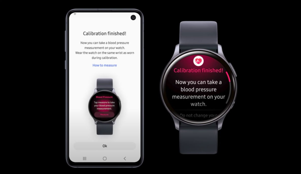 samsung blood pressure app smartwatches