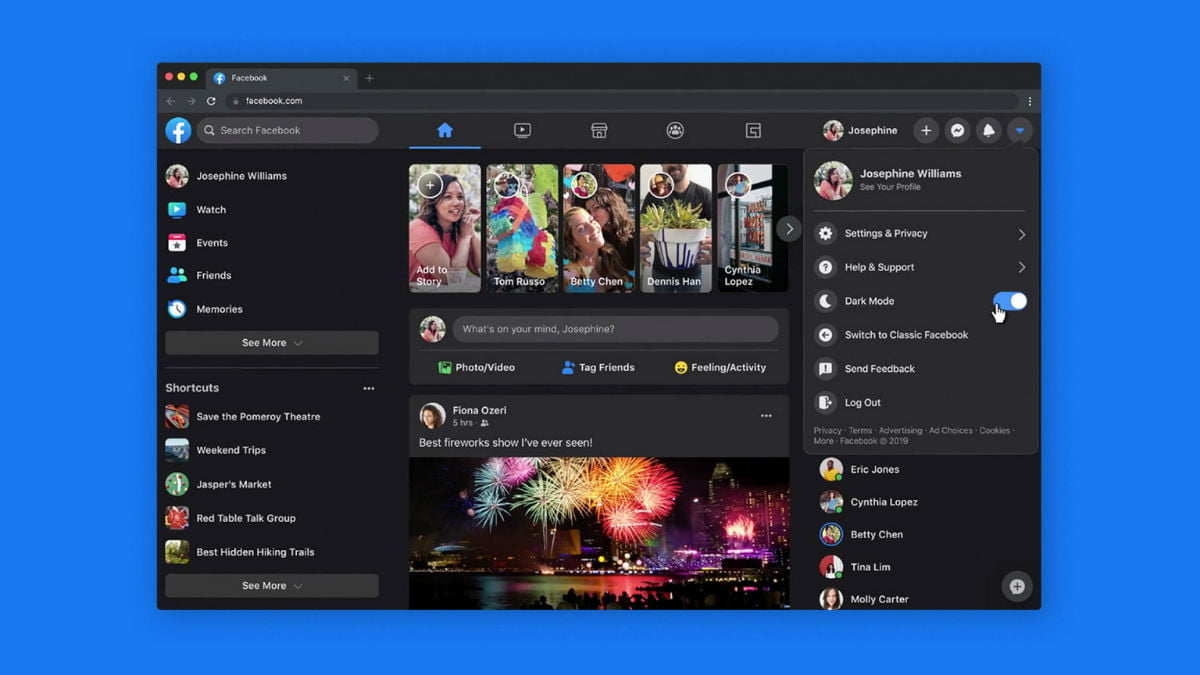 Facebook Rolling Out New Dark Mode and User Interface for Website Users Globally - 78