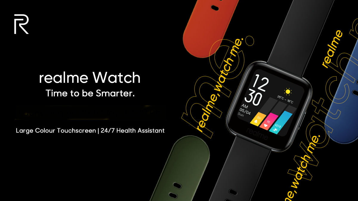 Realme Watch to be Launched in India on May 25  1 4 inch Display and Square Dial - 71