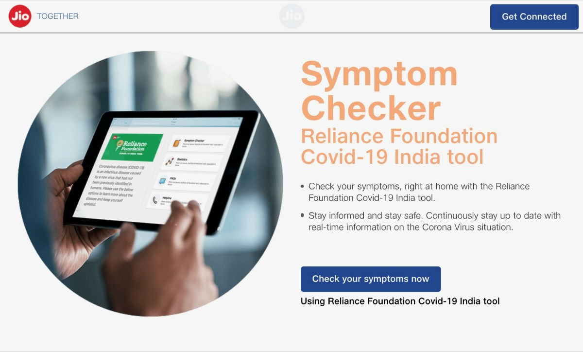 Reliance Jio COVID 19 Symptom Checker Tool Found to Have Major Security Lapse - 50