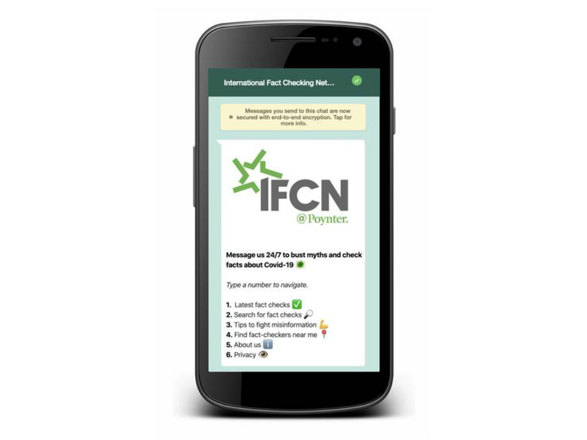 WhatsApp Launches IFCN Chatbot to Curb Fake News and Misinformation - 26