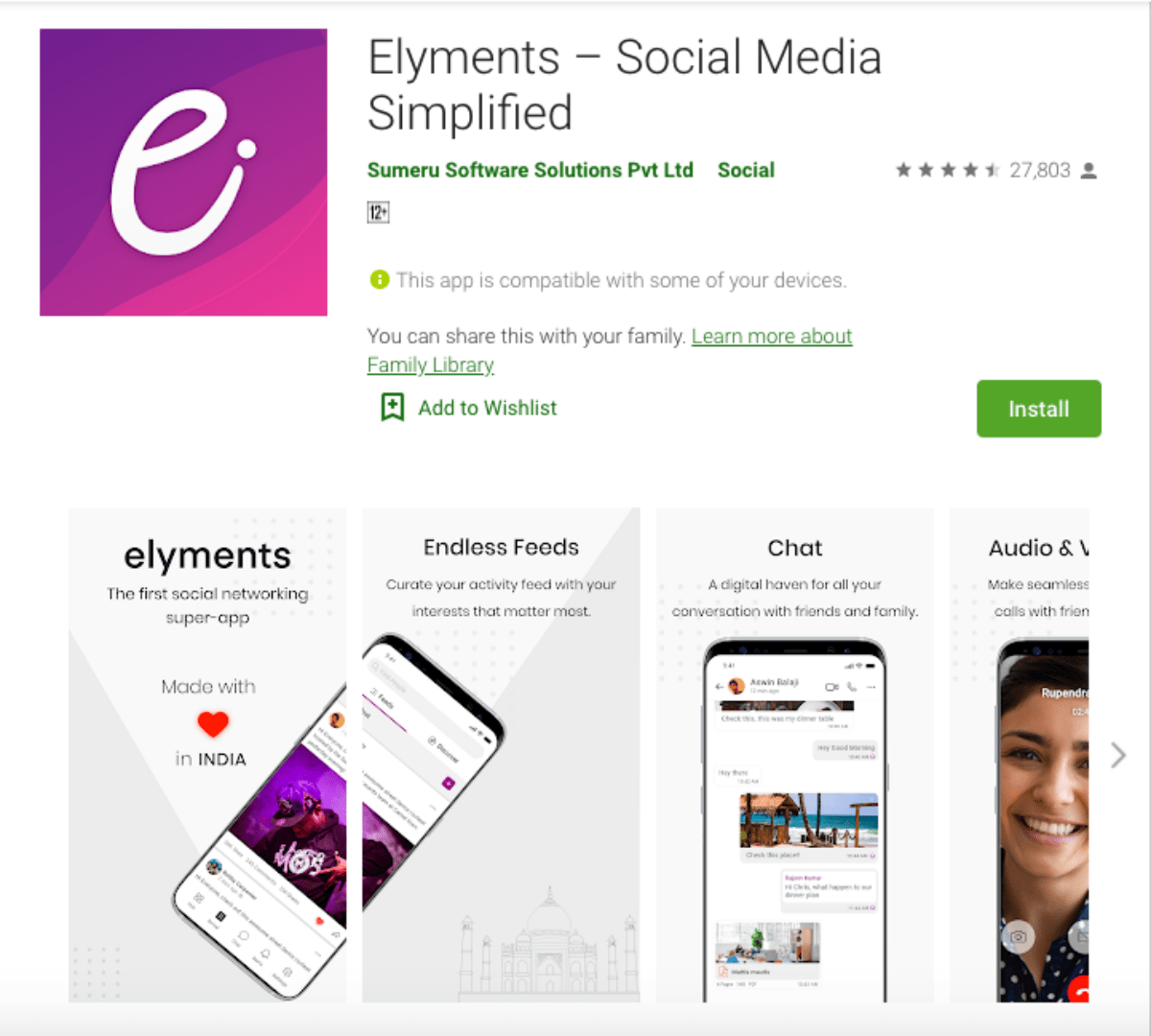 India Unveils Indigenous Social Media App Elyments - 44