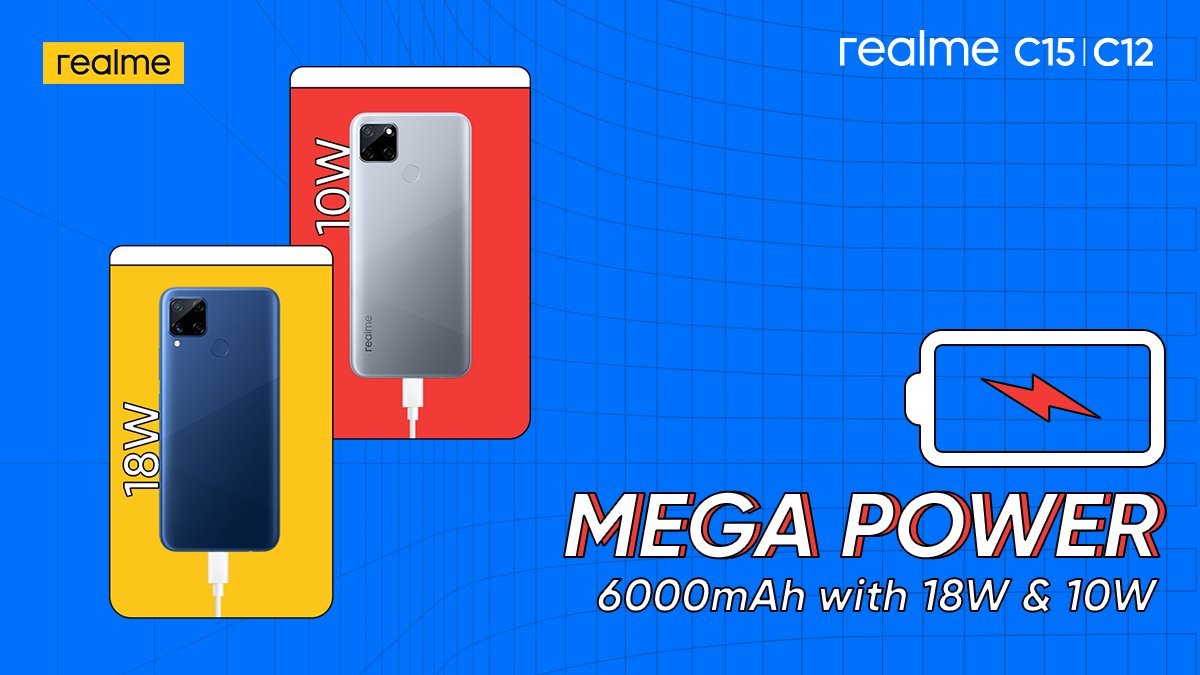 Realme C12 and C15 to Launch in India on August 18  Key Features Teased - 56