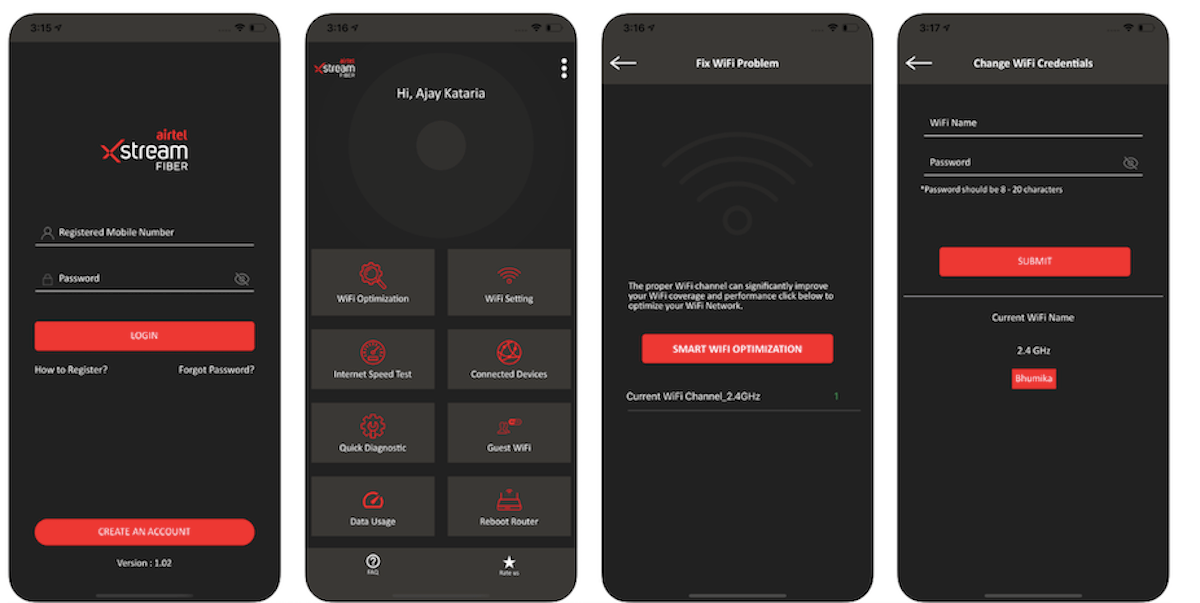 airtel wifi app download