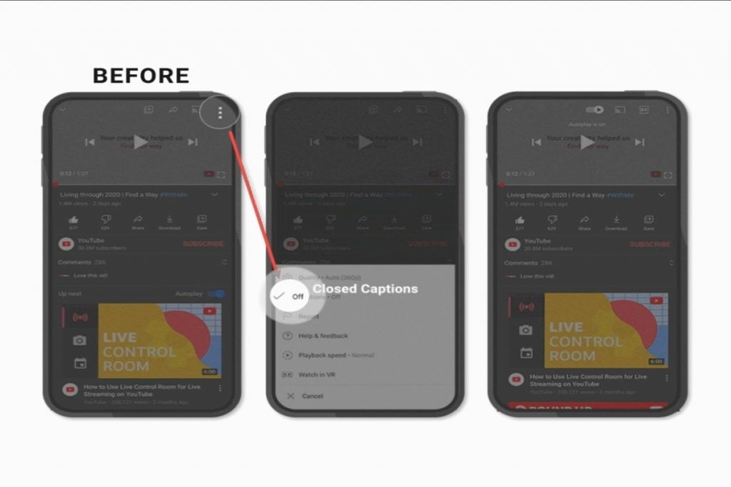 YouTube Redesigned for Both iOS and Android Devices
