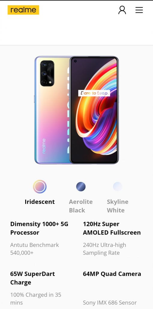 Realme Accidentally Lists X7 Pro  Full Specifications Leaked - 31