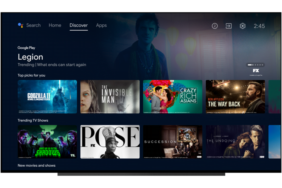 Android TV Now Offers Personalised Based on the Content