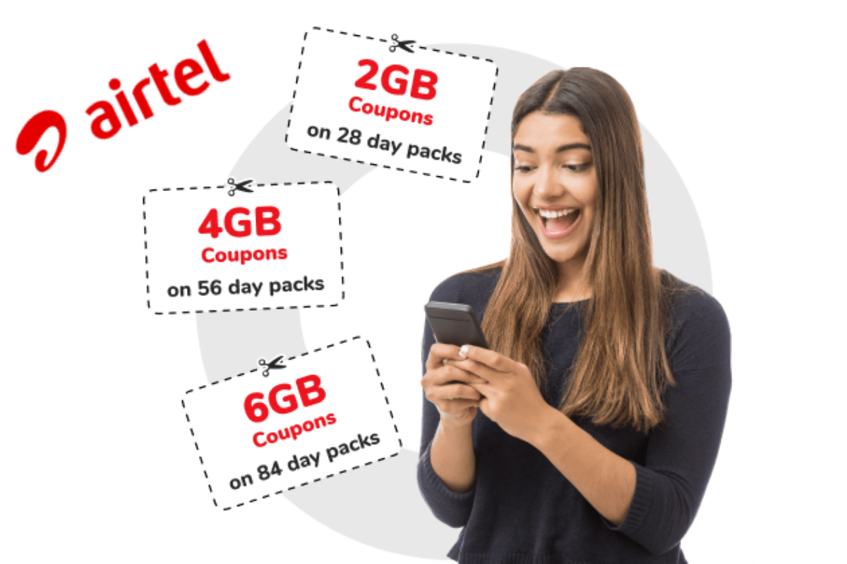 airtel free data code