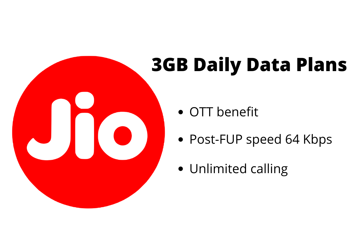 Reliance Jio Prepaid Plans that Offer 3GB Daily Data - 16