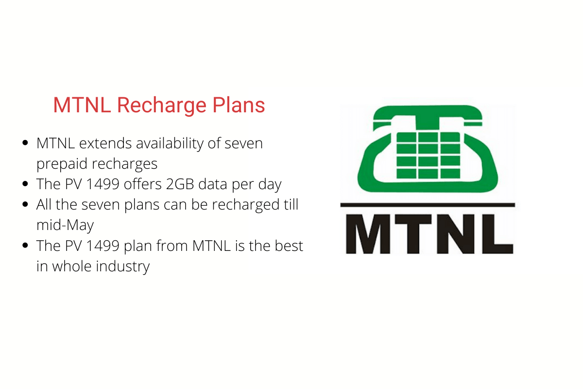 MTNL PV 1499 With 2GB Daily Data and 365 Days Validity Now Available Till May 13 - 38