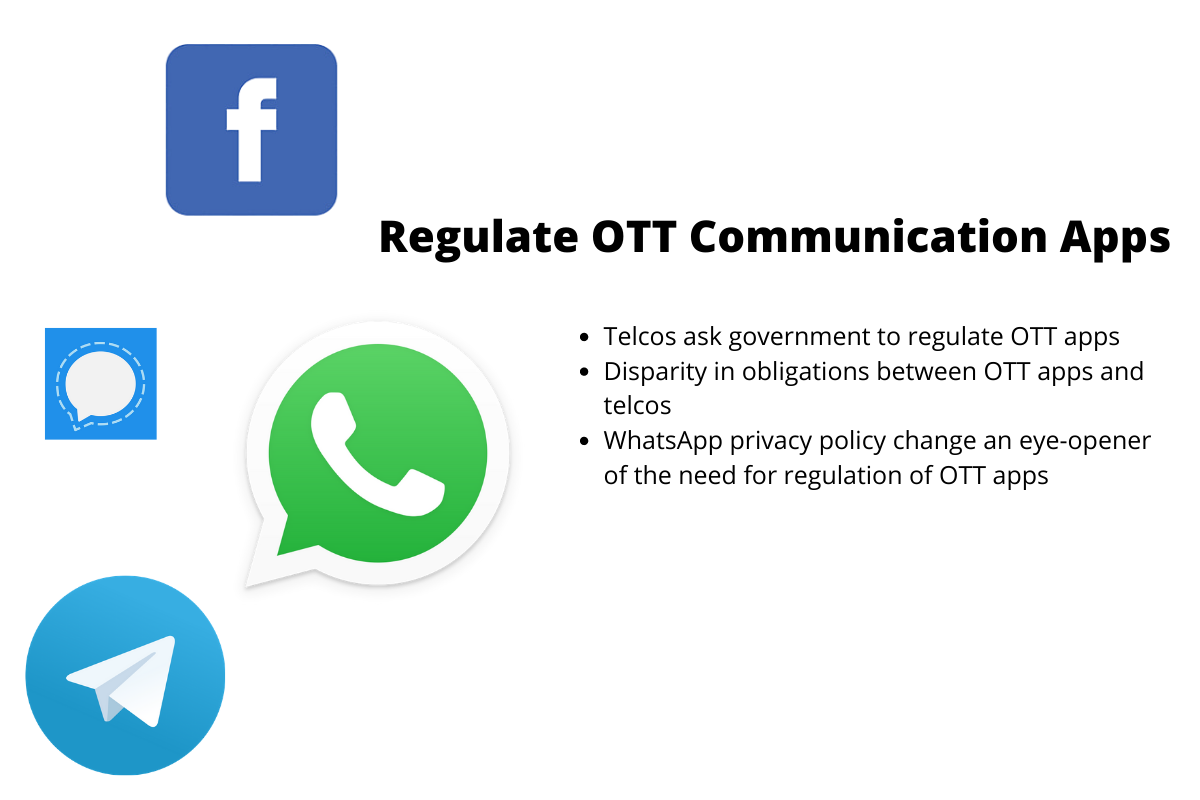 Telcos Call for the Regulation of OTT Communication Apps - 59