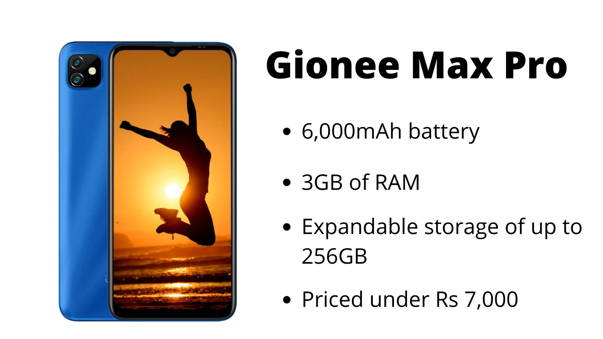 gionee max pro mobile phone