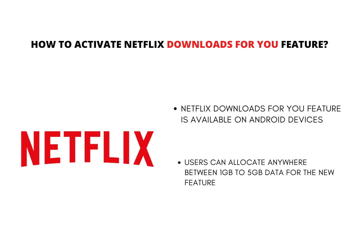 How to Activate Netflix Downloads For You Feature?