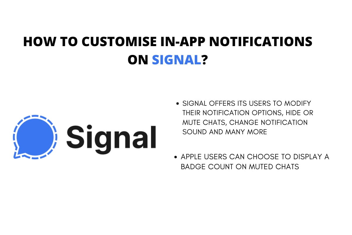 How to Customise In App Notifications on Signal  - 5