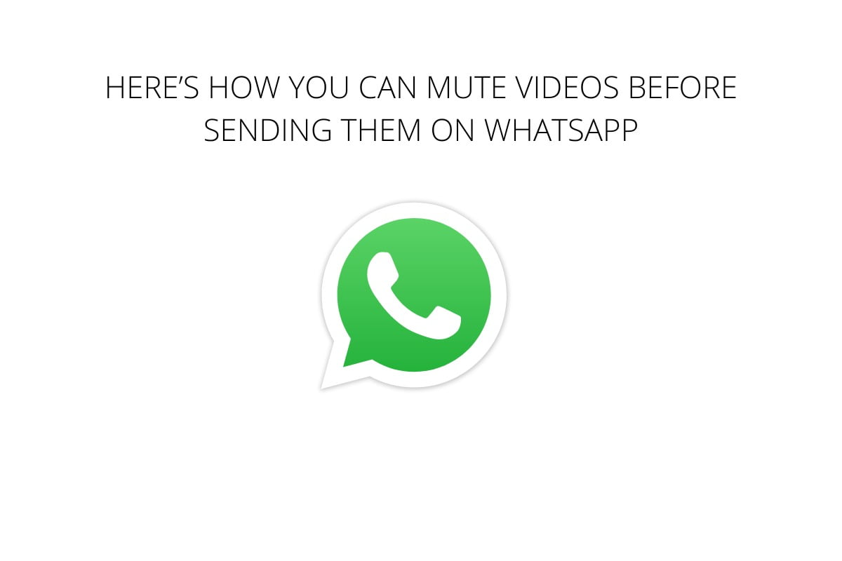 How to Mute Videos on WhatsApp Before Sending - 17