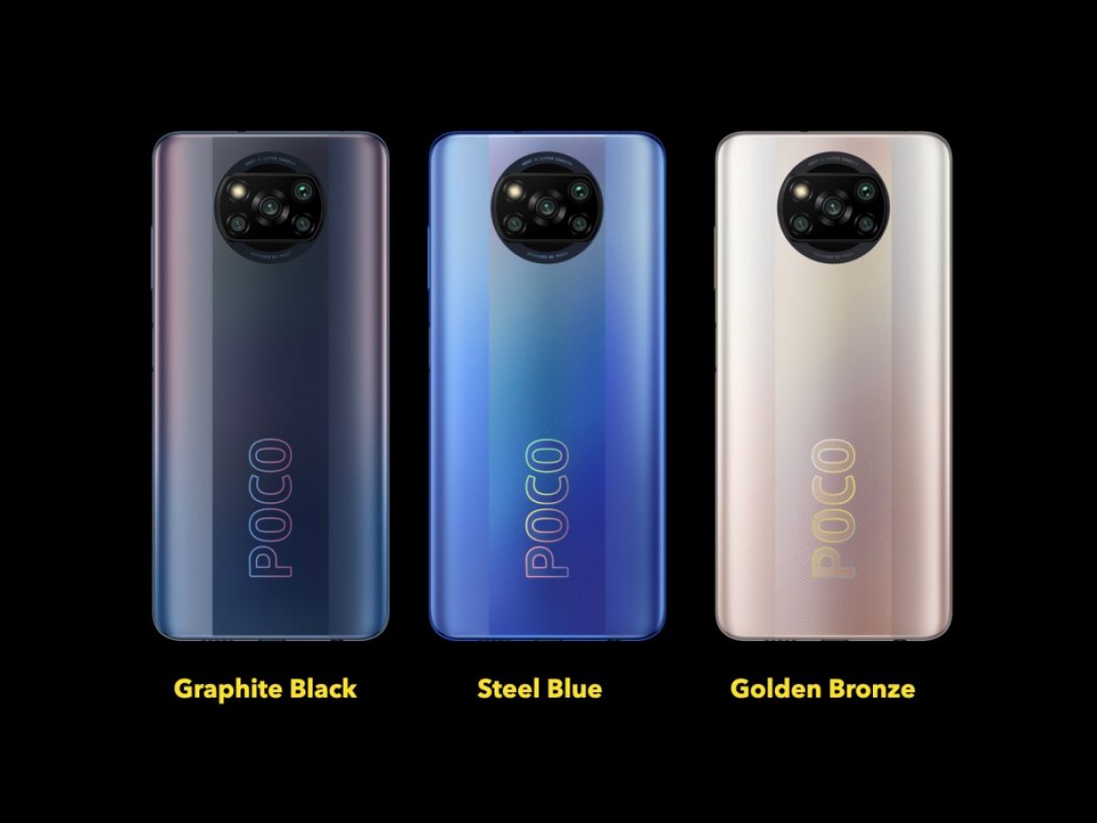 poco x3 pro steel blue 128 gb 5160 mah