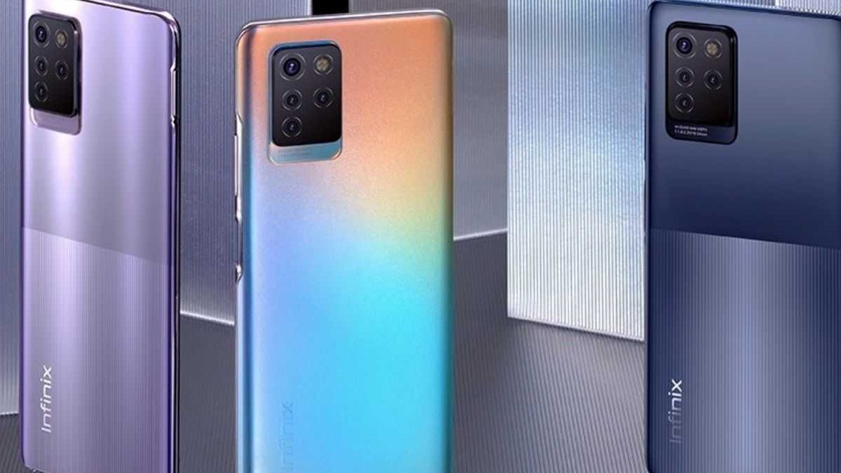 infinix note 10 pro silver colour