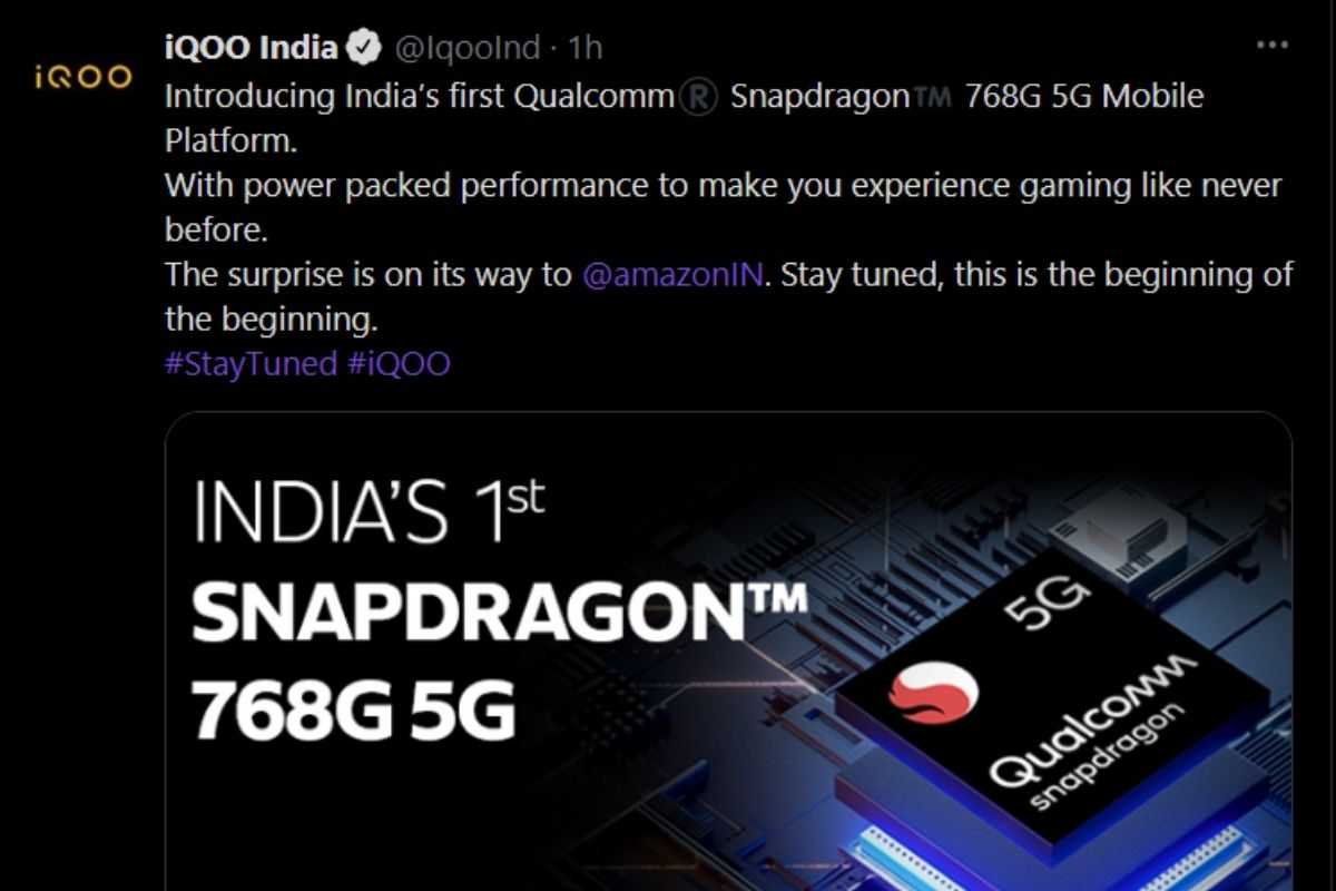 iQOO s Upcoming Device Featuring Snapdragon 768G to Be Sold via Amazon India - 10