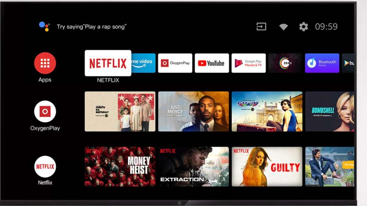 oneplus tv screen