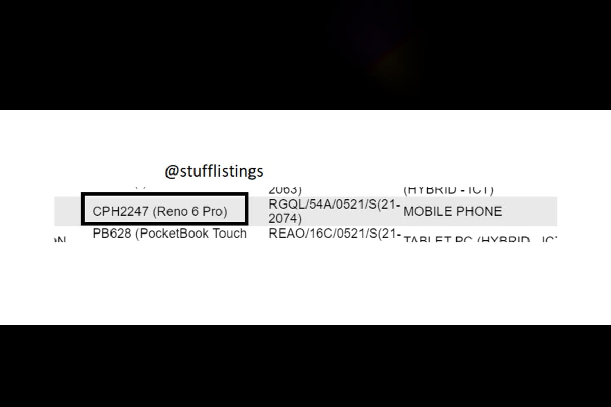 Oppo Reno6 Pro Spotted on Malaysian SIRIM Certification - 66