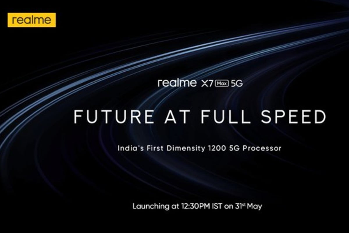 Realme X7 Max Confirmed to Launch in India on May 31 - 12