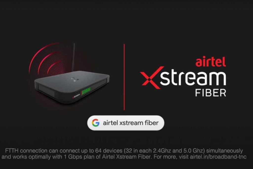 Airtel Xstream Fiber Offers a Powerful Router That Can Connect Up to 60  Devices