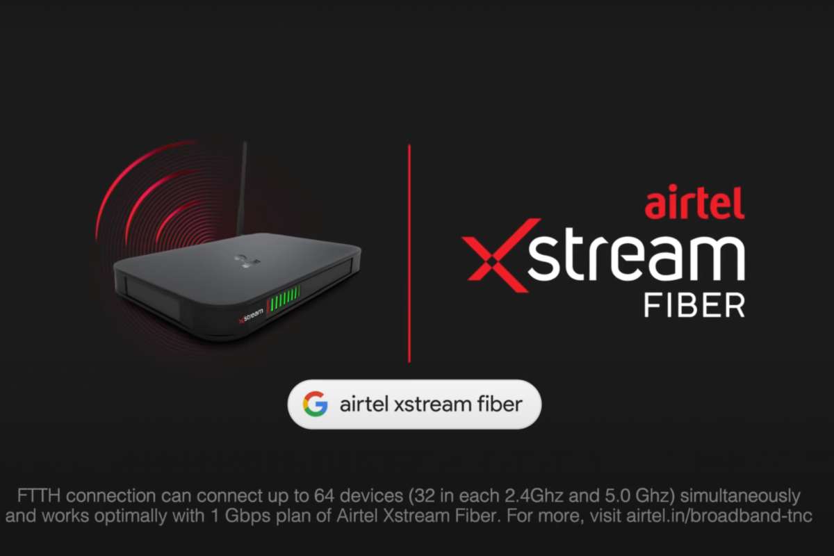 Airtel Xstream Fiber Offers A Powerful Router That Can Connect Up To 60 ...