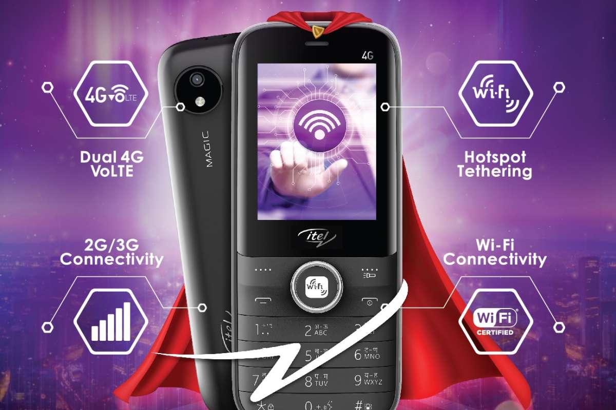 4g volte keypad mobile with hotspot