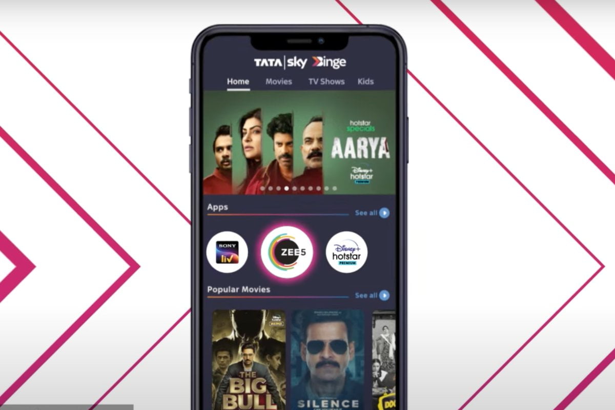 Sony liv discount tata sky binge