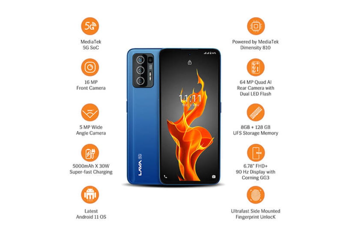 Lava Has Become the First Indian Brand to Launch 5G Smartphone - 90