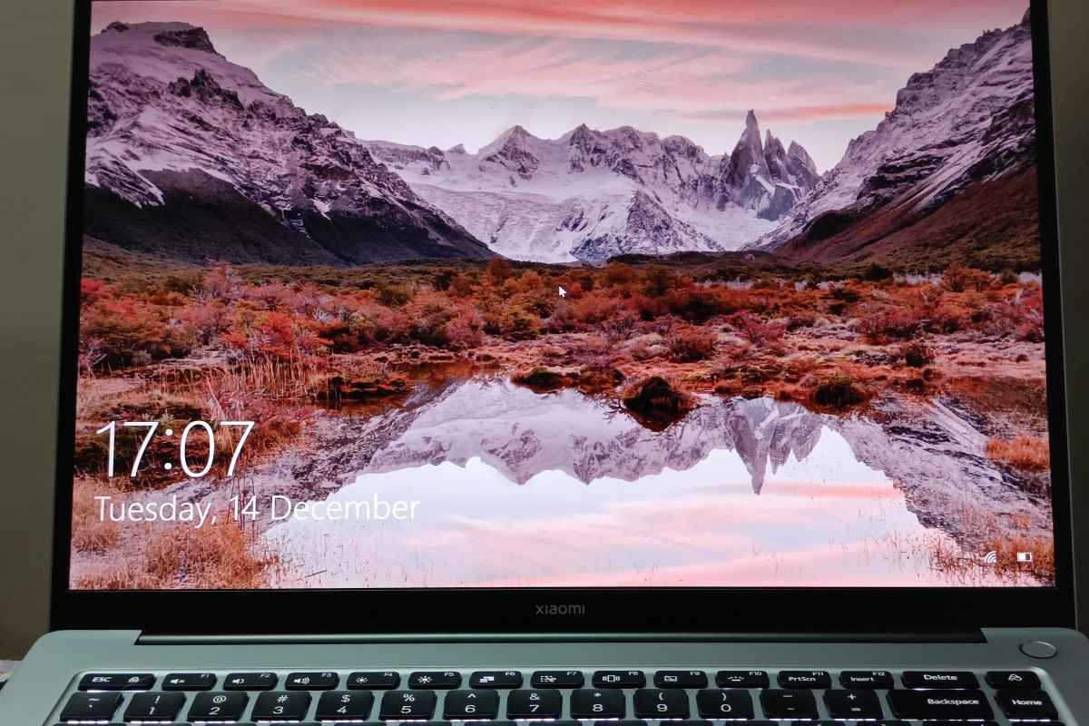 I actually tried using the Xiaomi notebook PC 'Mi Notebook Pro