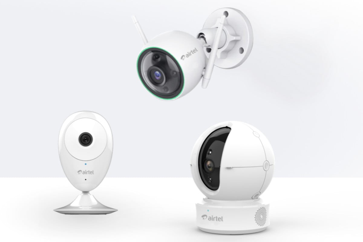 Airtel X-Safe Comes With Three Different Surveillance Cameras