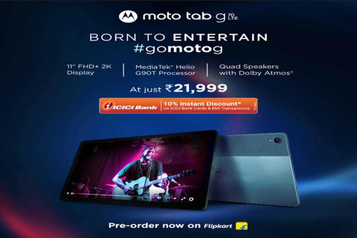 Moto Tab G70 Launched in India for Rs 21999 - 88