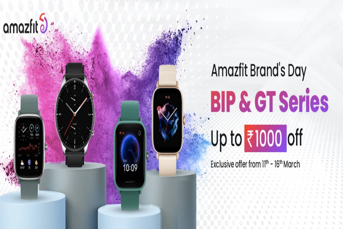 Amazfit Reduces Price of Smartwatches in India Ahead of Holi - 36