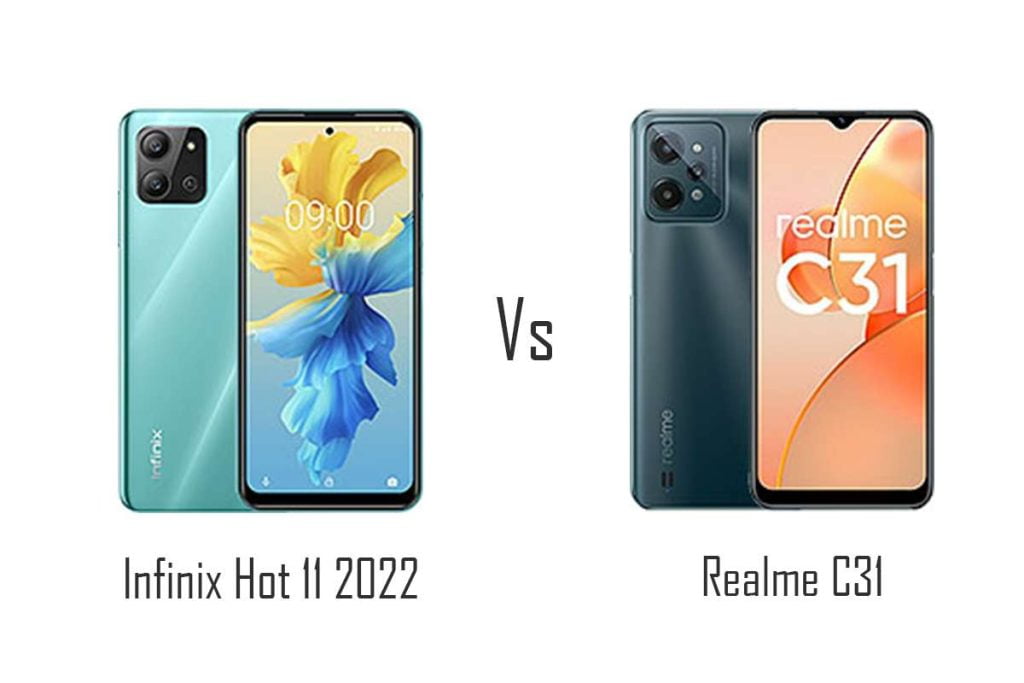 infinix hot 10 vs realme c31