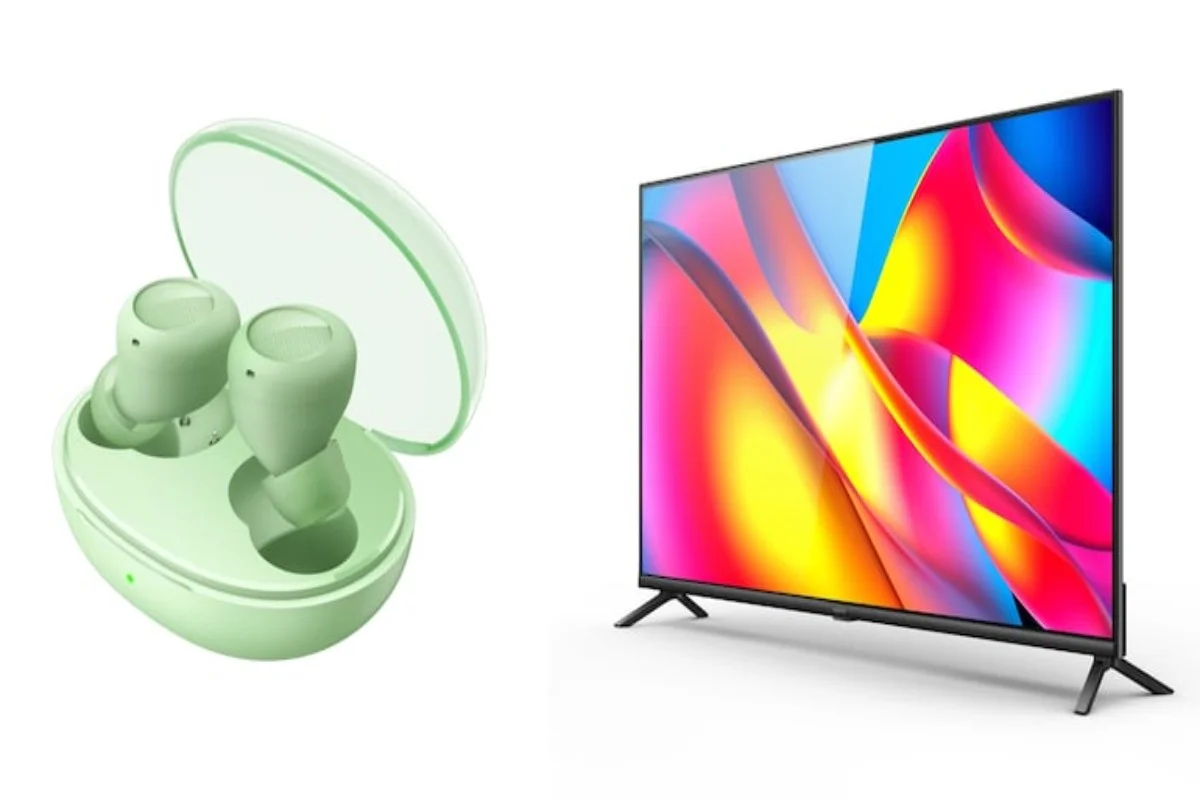 Realme Buds Q2s & Realme Smart TV X Full HD 