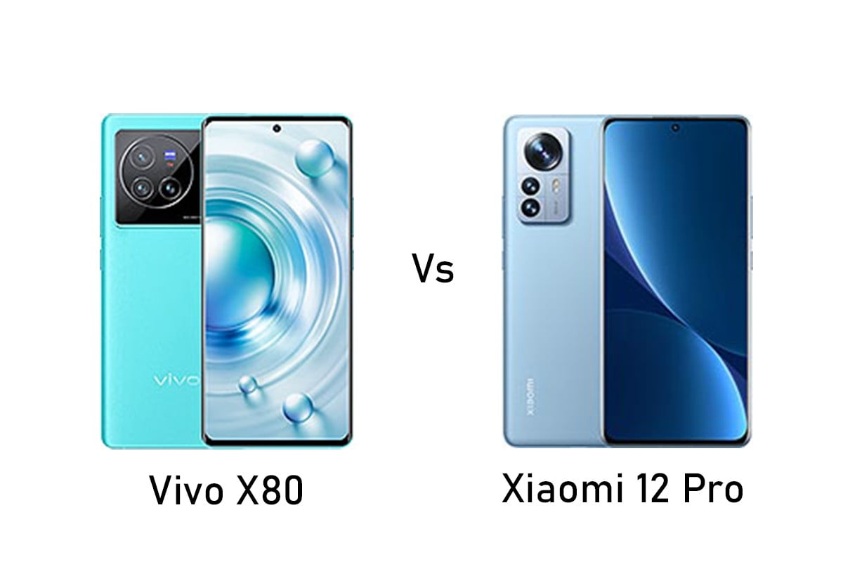 Vivo X80 vs Xiaomi 12 Pro 