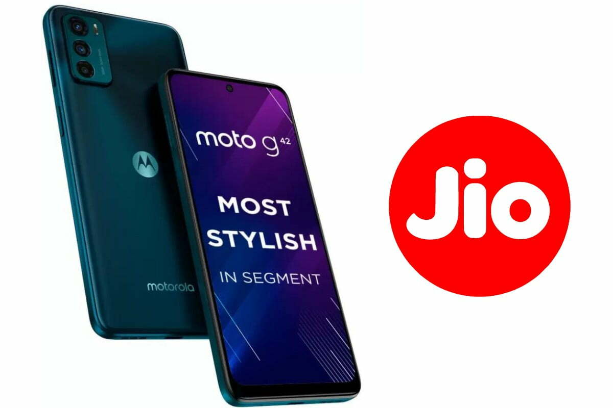 Reliance Jio menawarkan manfaat isi ulang Rs 2000 dengan Moto G42