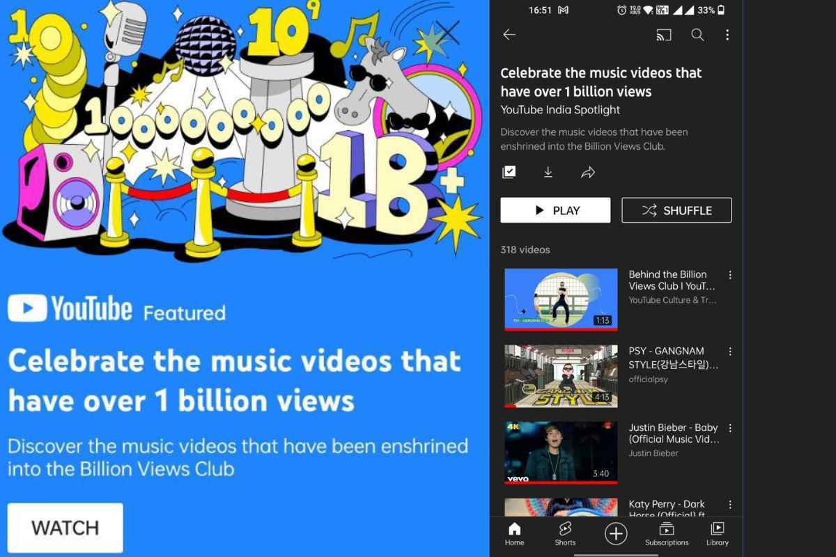 YouTube Celebrates 10 Years of The Billion View Club