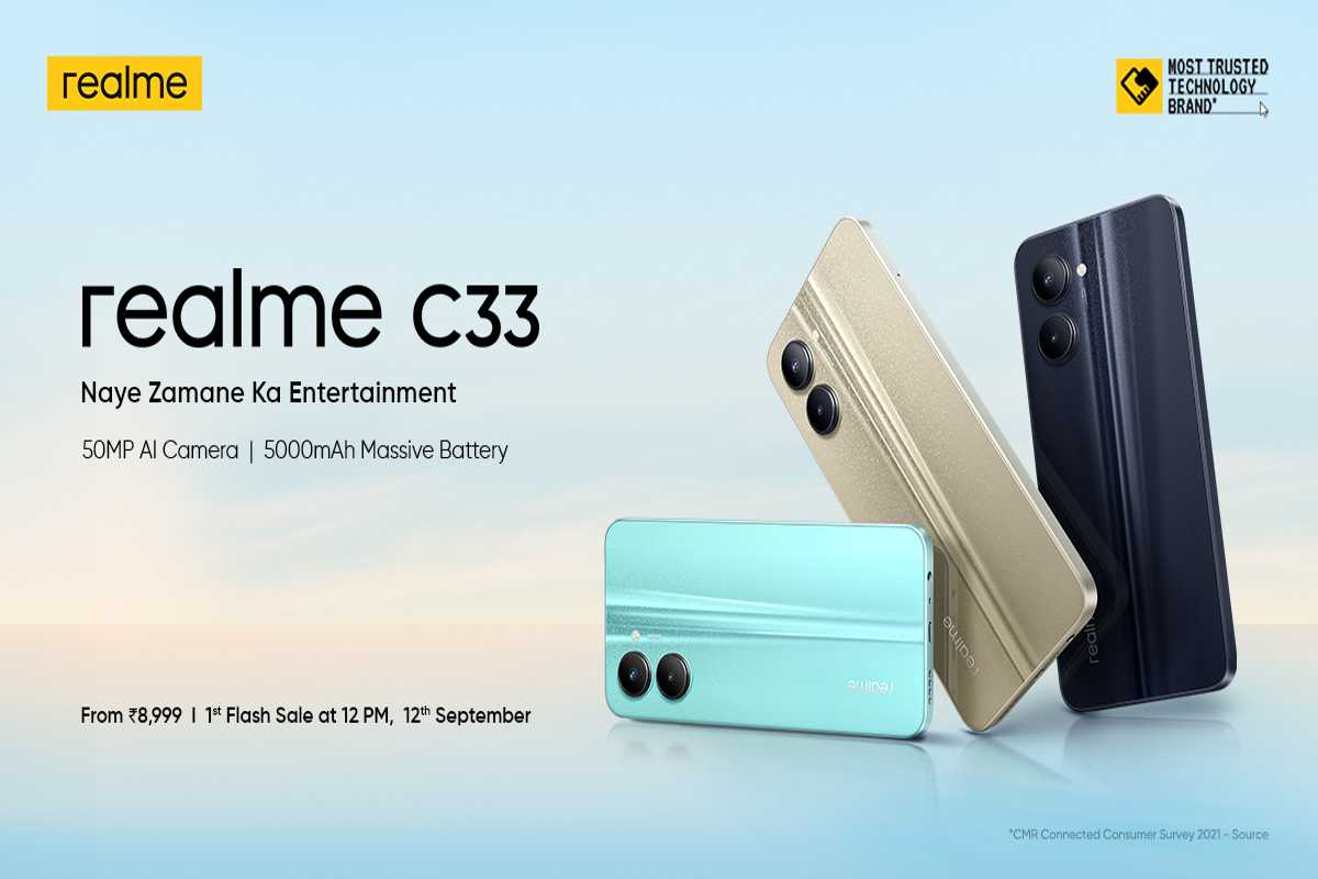 Realme C33 Launched in India with 5000mAh battery and More - 93