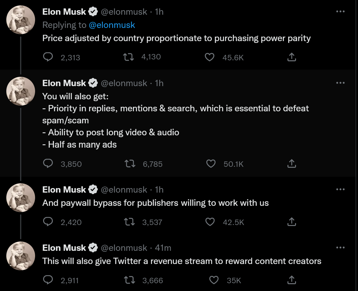 Twitter Blue Tick Verification Cost Revealed by Elon Musk Officially - 55