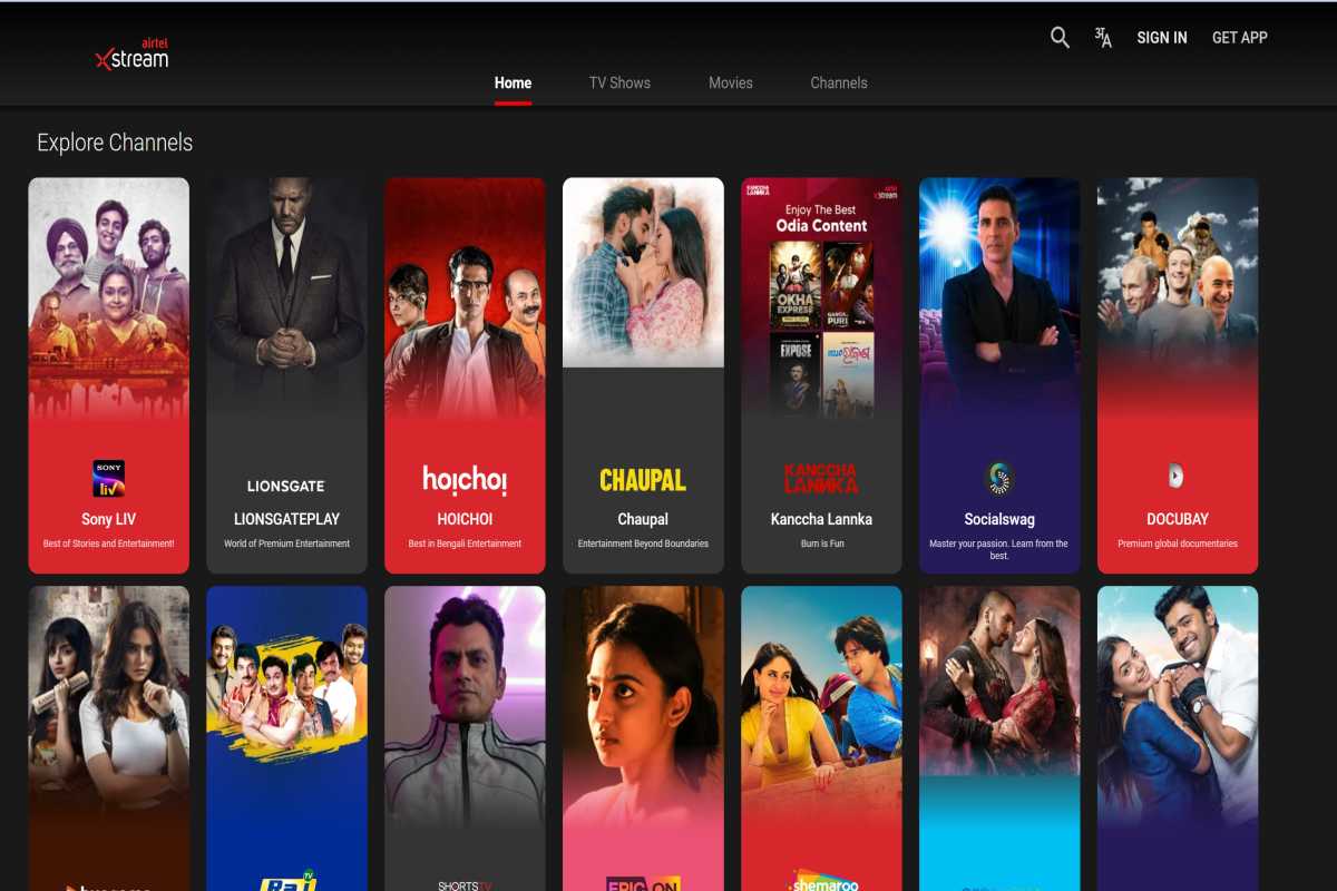 Airtel Xstream Premium offers 15  OTTs in One App  Check Details - 14