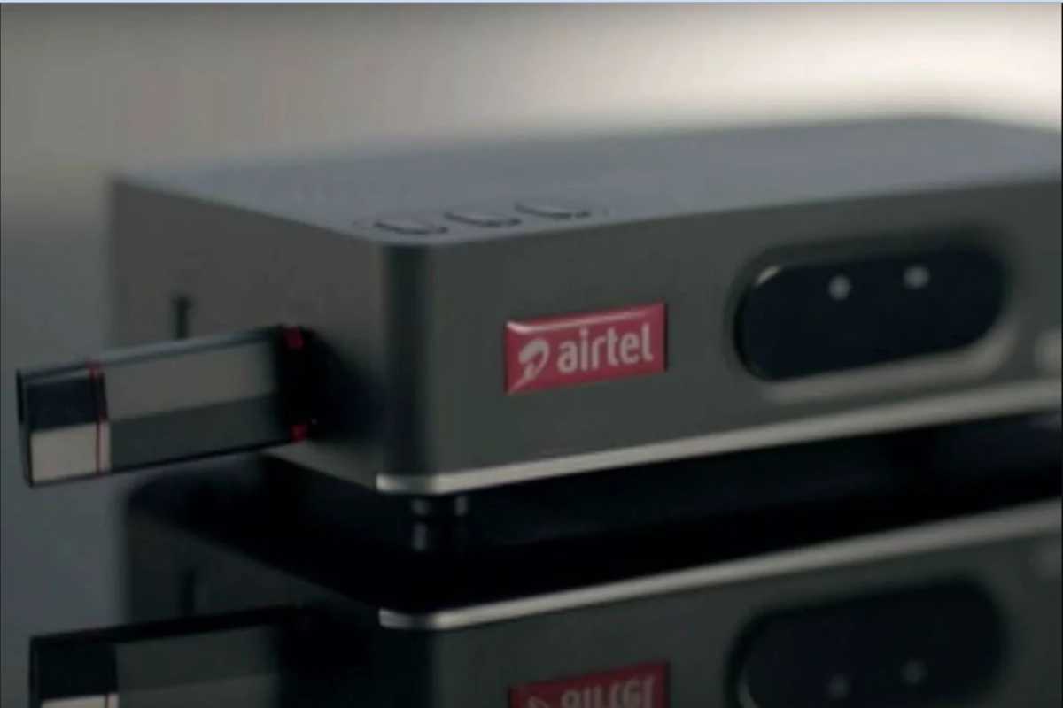 Airtel Digital TV Set Top Box Upgrade Cost - 55