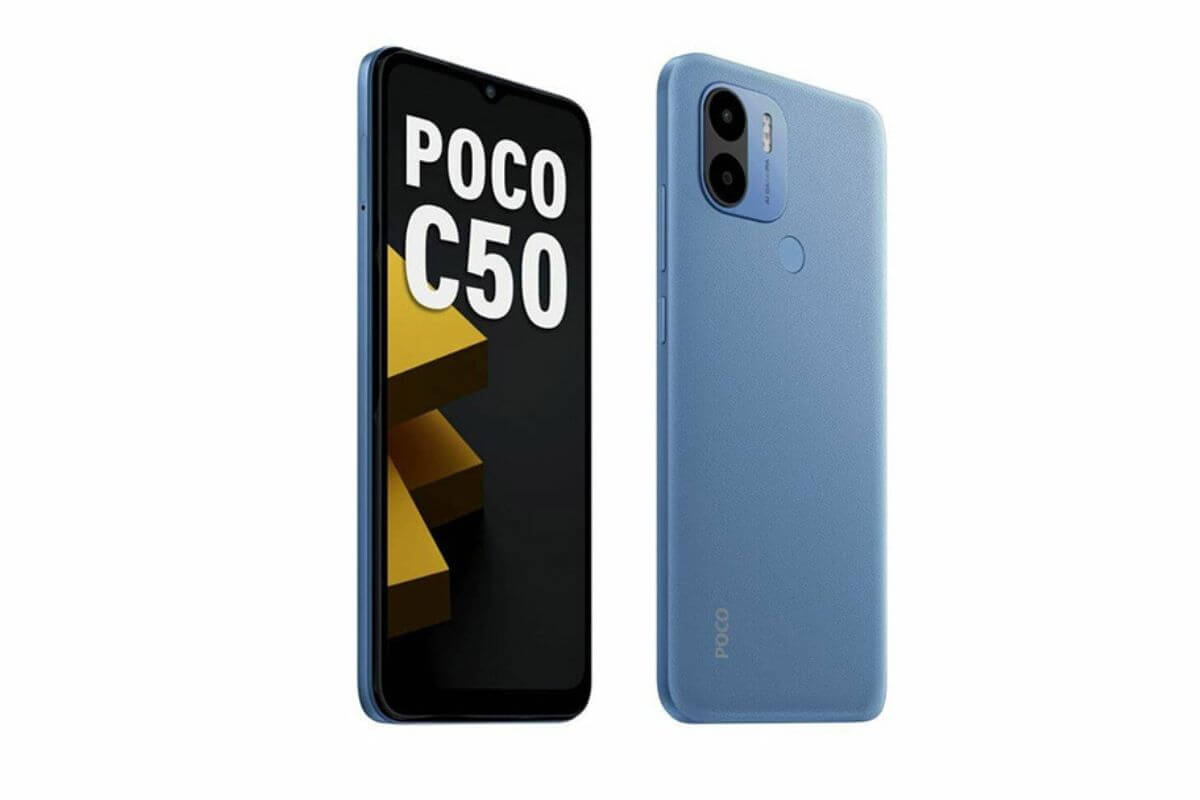 POCO ने लॉन्‍च की शानदार कैमरा क्वालिटी वाली स्मार्टफोन POCO C50, जानें कीमत - POCO launched POCO C50, a smartphone with great camera quality, know the price