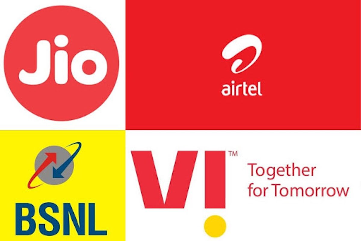 Jio, Airtel, BSNL, Vi