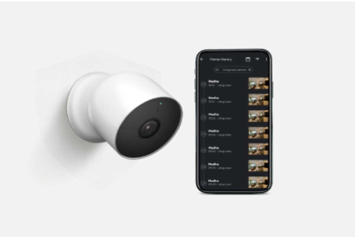 google nest mini camera