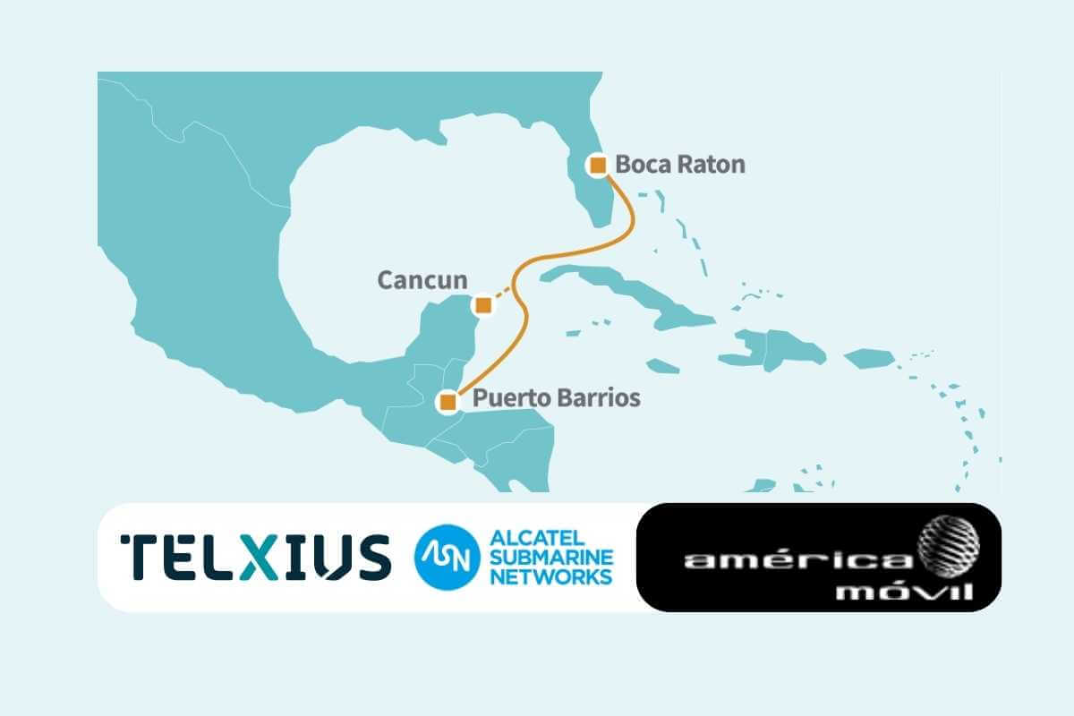 America Movil and Telxius to Build AMX3 - Tikal Subsea Cable