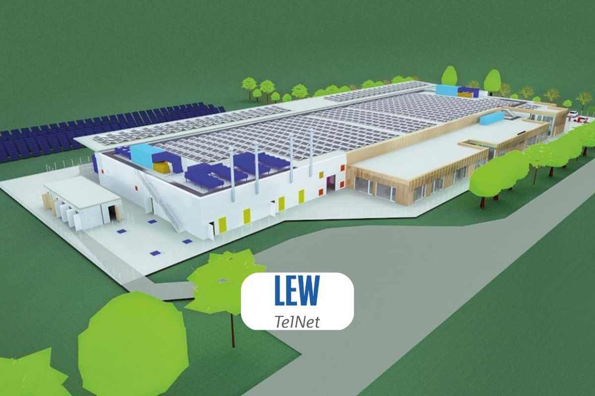 LEW TelNet Is Building a Green Data Center in Augsburg