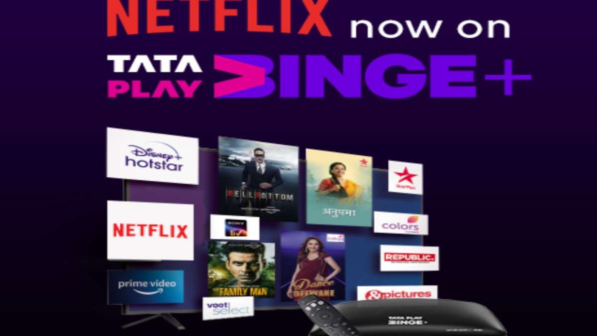 Tata sky binge discount plus ott apps