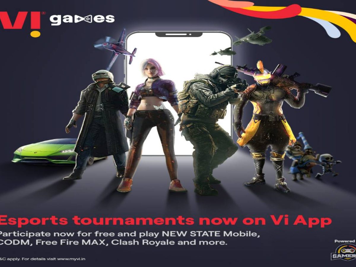 Vodafone Idea Brings eSports to its Mobile App with Gamerji